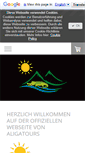Mobile Screenshot of aligatours.com
